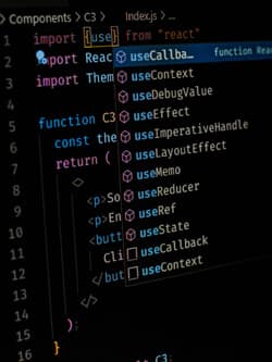Engineers collaborating on architecture diagrams